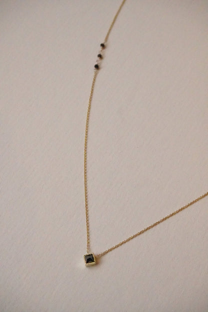 Black Diamond PC Necklace styled