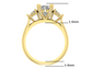 14kt Oval Kindly Ones Engagement Ring