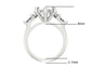 Platinum Kindly Ones Balanced Engagement Ring