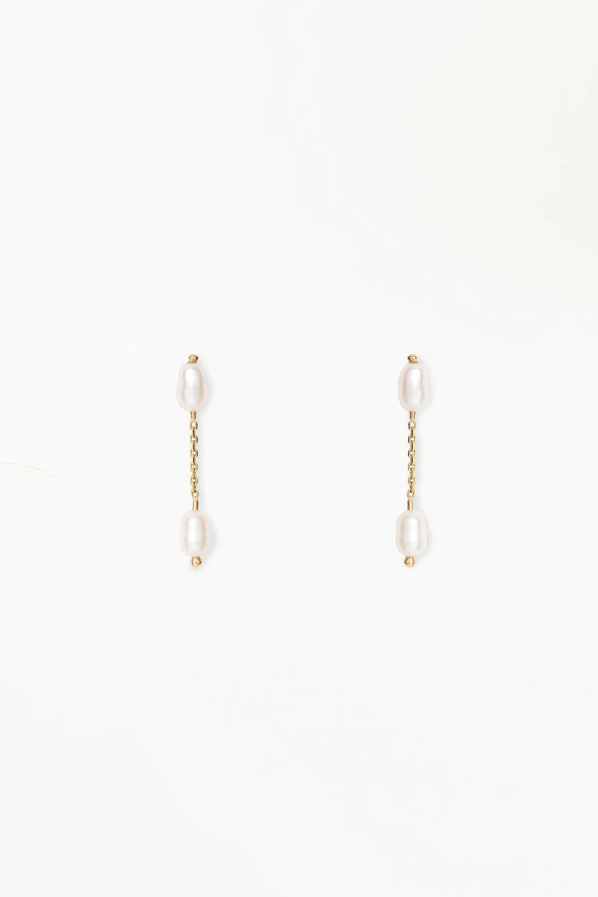 Pearl Shower Earrings by WWAKE, additional view 1