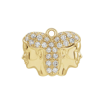 Star Sign Aura Charm, Gemini