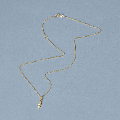 Stone &amp; Strand Diamond Baguette Charm editorial styling