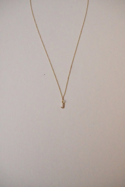 BB INITIAL NECKLACE