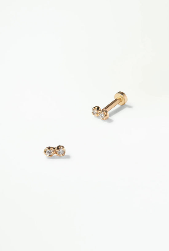 DIMPLE DIAMOND EARRINGS