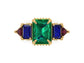 14kt Gemstone Balance Engagement Ring