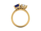 14kt Sapphire Kindly Ones Engagement Ring