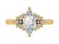 14kt Diamonds Gather Engagement Ring