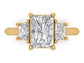 14kt Diamond Balance Engagement Ring