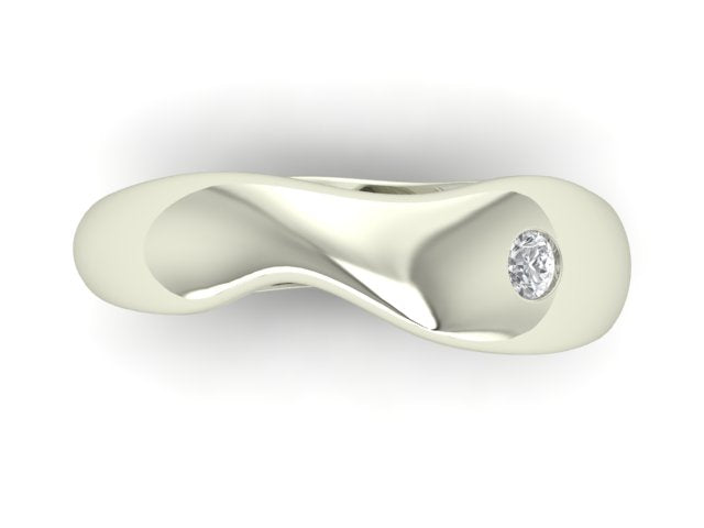 14kt Organic Domes of Gold Wedding Band // For Elizabeth