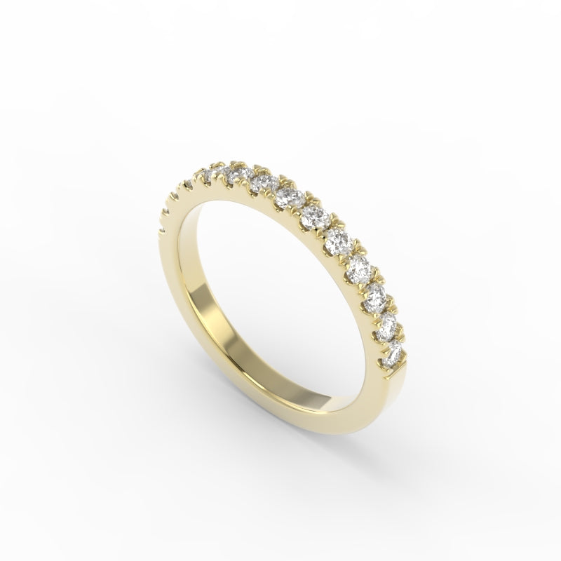14kt Custom Diamond Potions Ring Set // For Kas