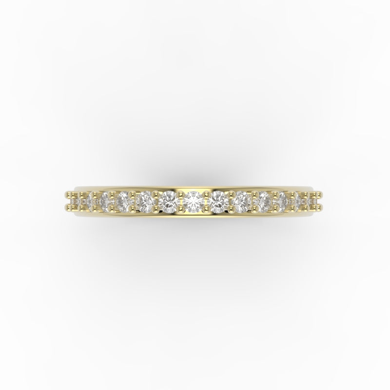 14kt Custom Diamond Potions Ring Set // For Kas