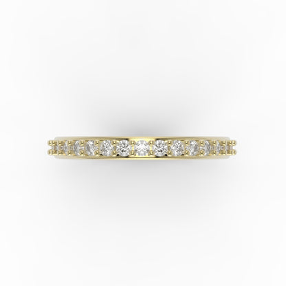 14kt Custom Diamond Potions Ring Set // For Kas