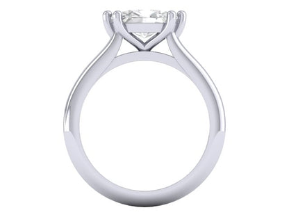 Plt Oval Diamond Horizons Engagement Ring