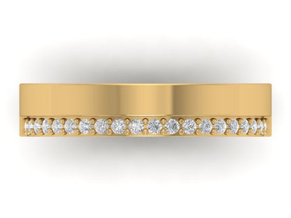 14kt Custom Cigar Glamour Band // For Jamie