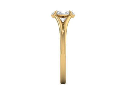 14kt Oval Diamond Frescoes Engagement Ring // For Hannah