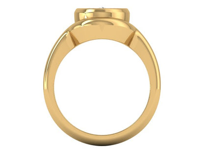 14kt Golden Embrace Engagement Ring