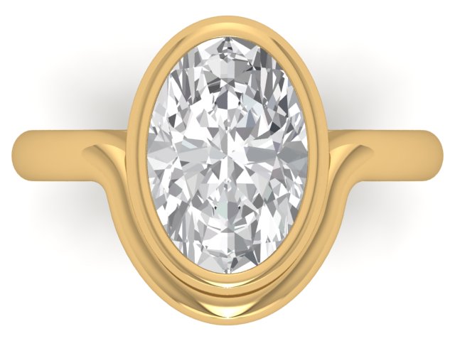 14kt Golden Embrace Engagement Ring