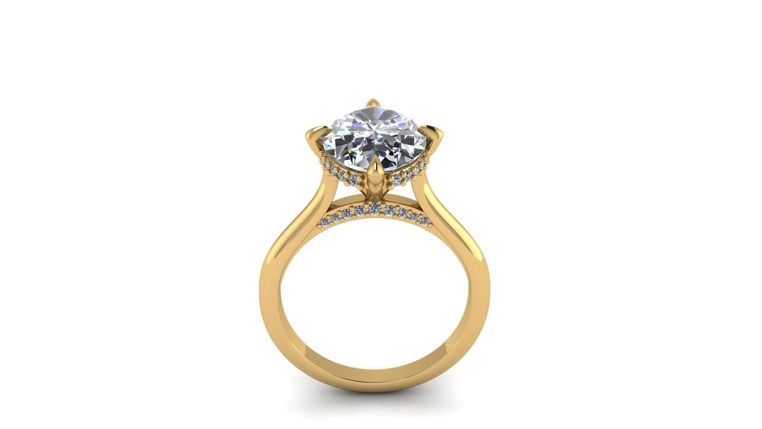 14kt Diamond Frescoes Views Re-Design // For Anna