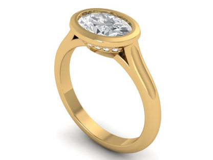 14kt Golden Oval Visions ReDesign // For Kerry