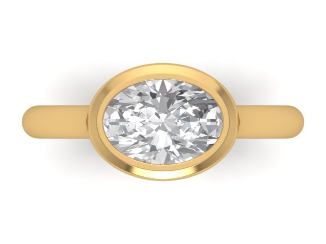 14kt Golden Oval Visions ReDesign // For Kerry