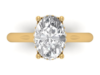14kt Golden Sequence Engagement Ring