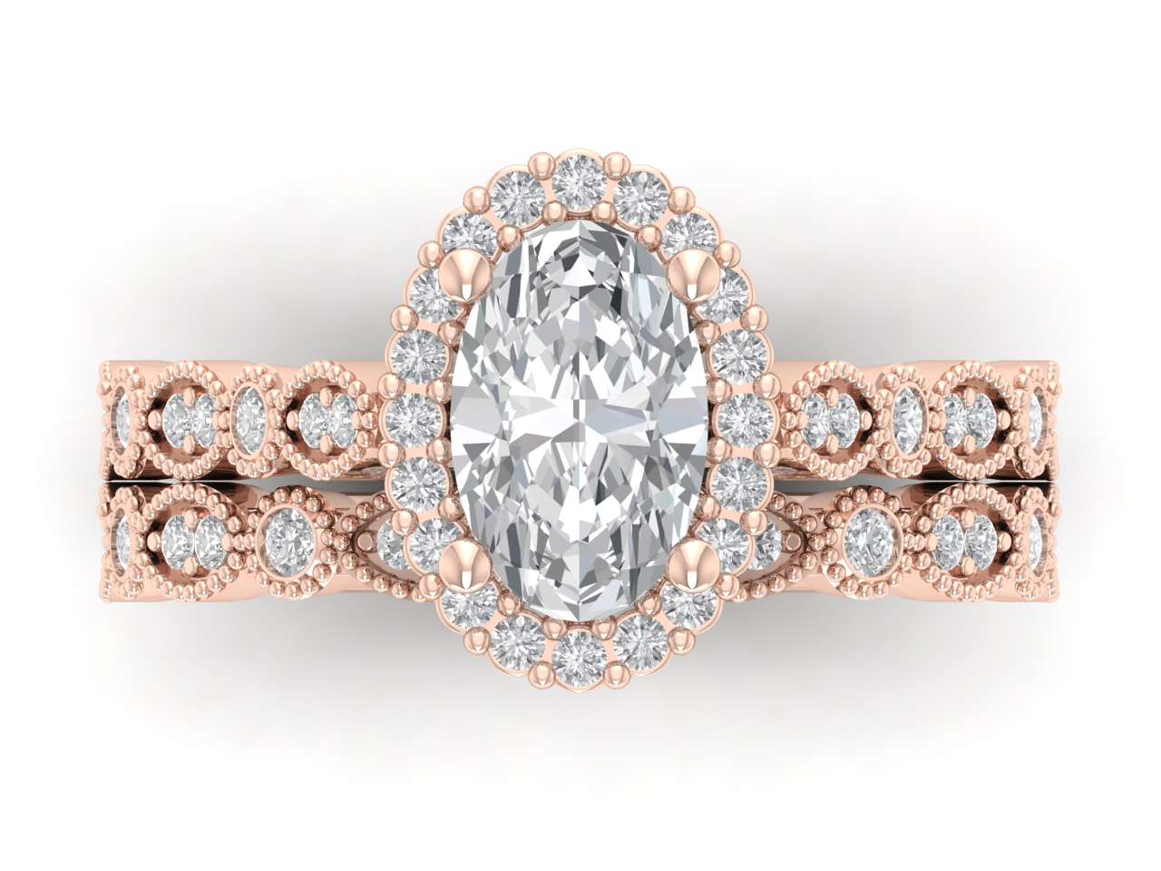 14kt Diamond Classic Contour // For Paul