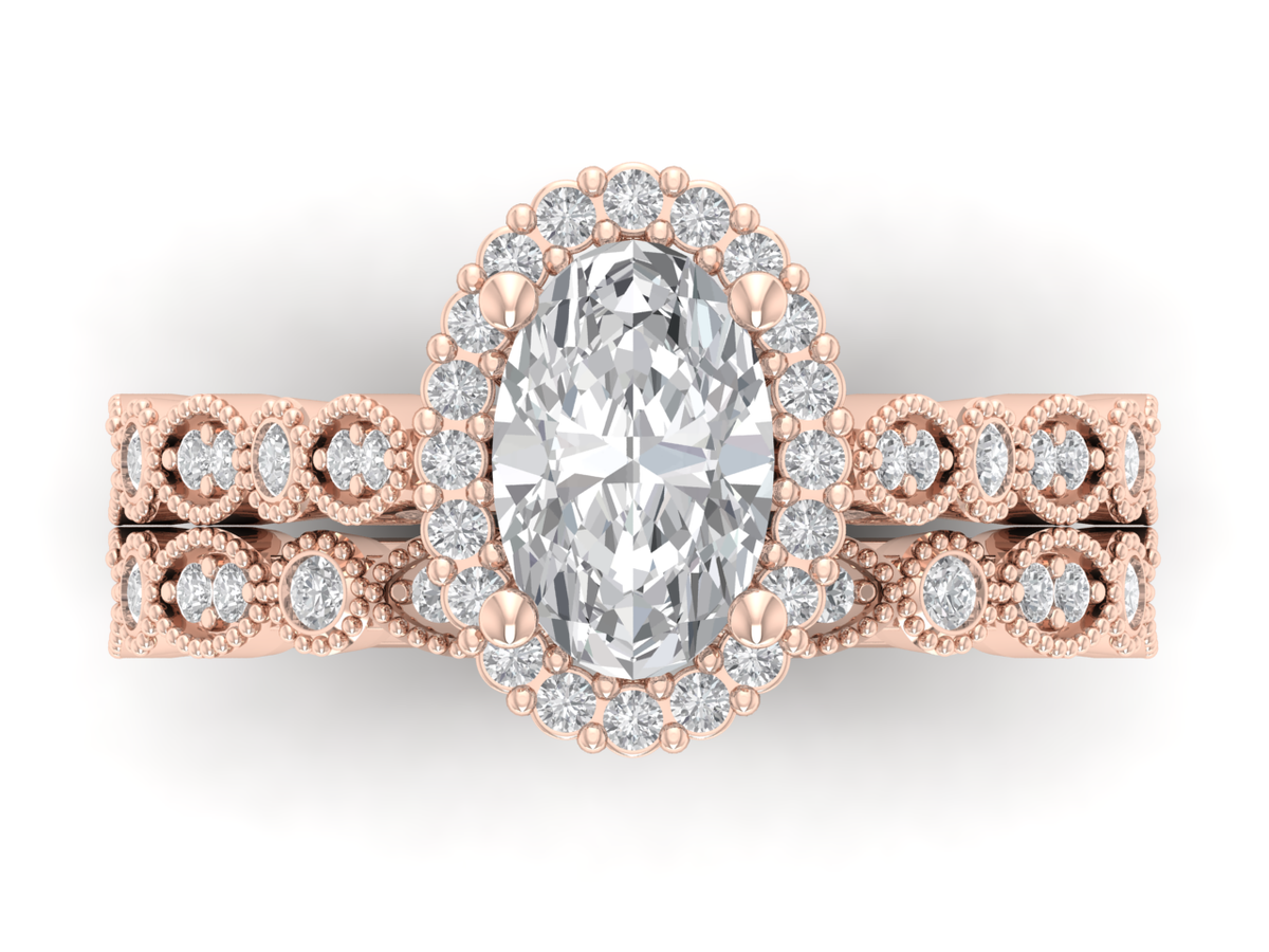 14kt Diamond Classic Contour // For Paul