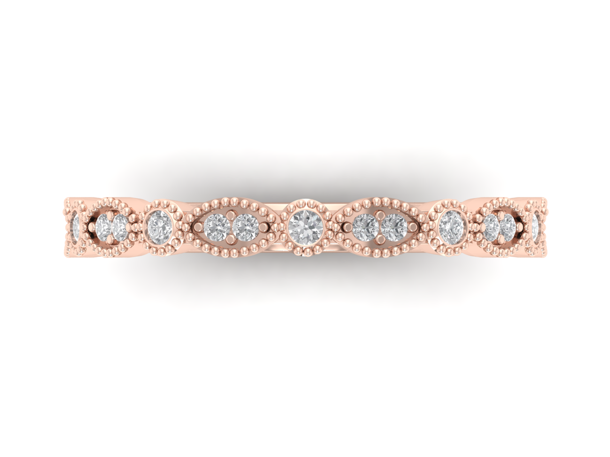 14kt Diamond Classic Contour // For Paul