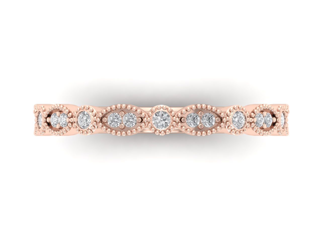 14kt Diamond Classic Contour // For Paul