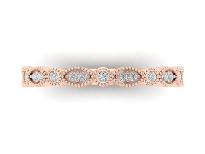 14kt Diamond Classic Contour // For Paul