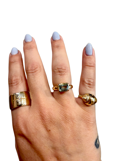 Sea Green Gallant Ring by Stone &amp; Strand, another view