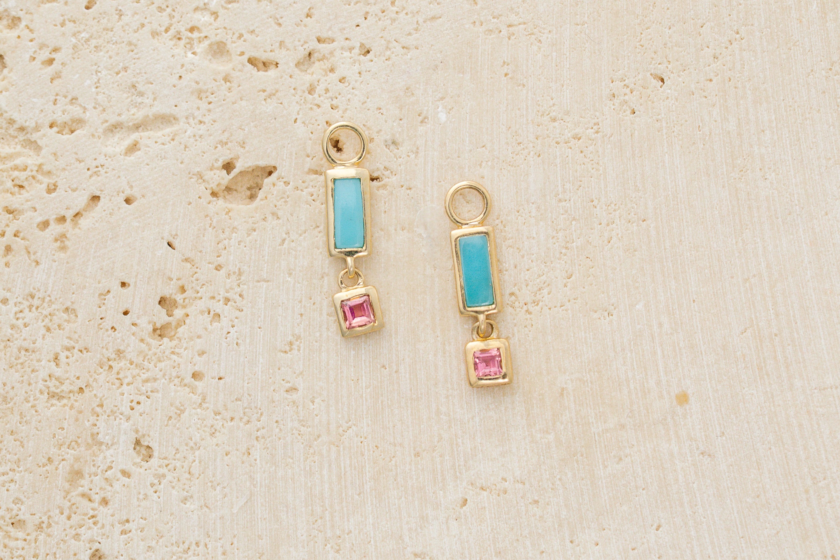 BLESSINGS ABOUND TURQUOISE EARRING CHARMS