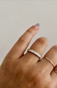 14kt Baguette Opulence Band // For Sarah