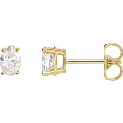 OVAL DEVOTION STUDS