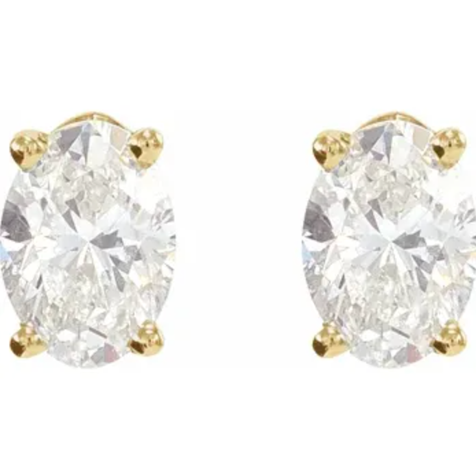 OVAL DEVOTION STUDS