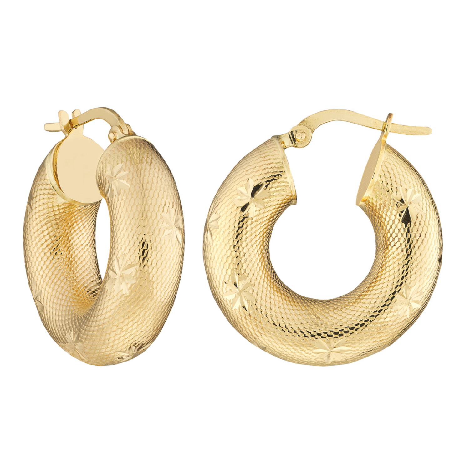 NIGHT SKY TEXTURE HOOPS