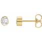 DAMSEL OVAL STUDS