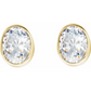 DAMSEL OVAL STUDS