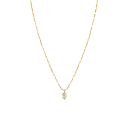 PEAR DUOS SNAKE CHAIN