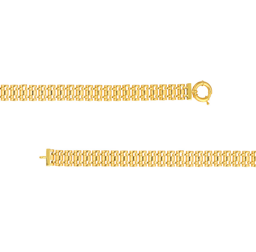 BRICK PATTERN BRACELET