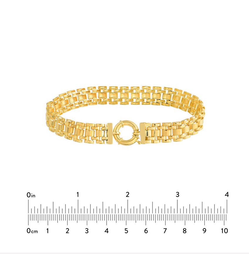 BRICK PATTERN BRACELET