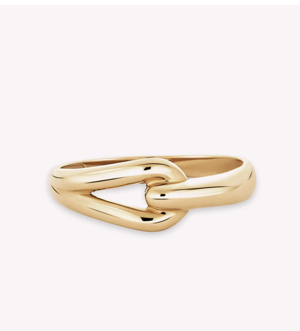 GOLD BRINDLE RING