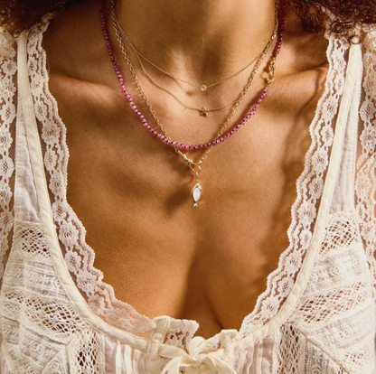 POISSON de LIBERTÉ MOTHER OF PEARL FISH CHARM