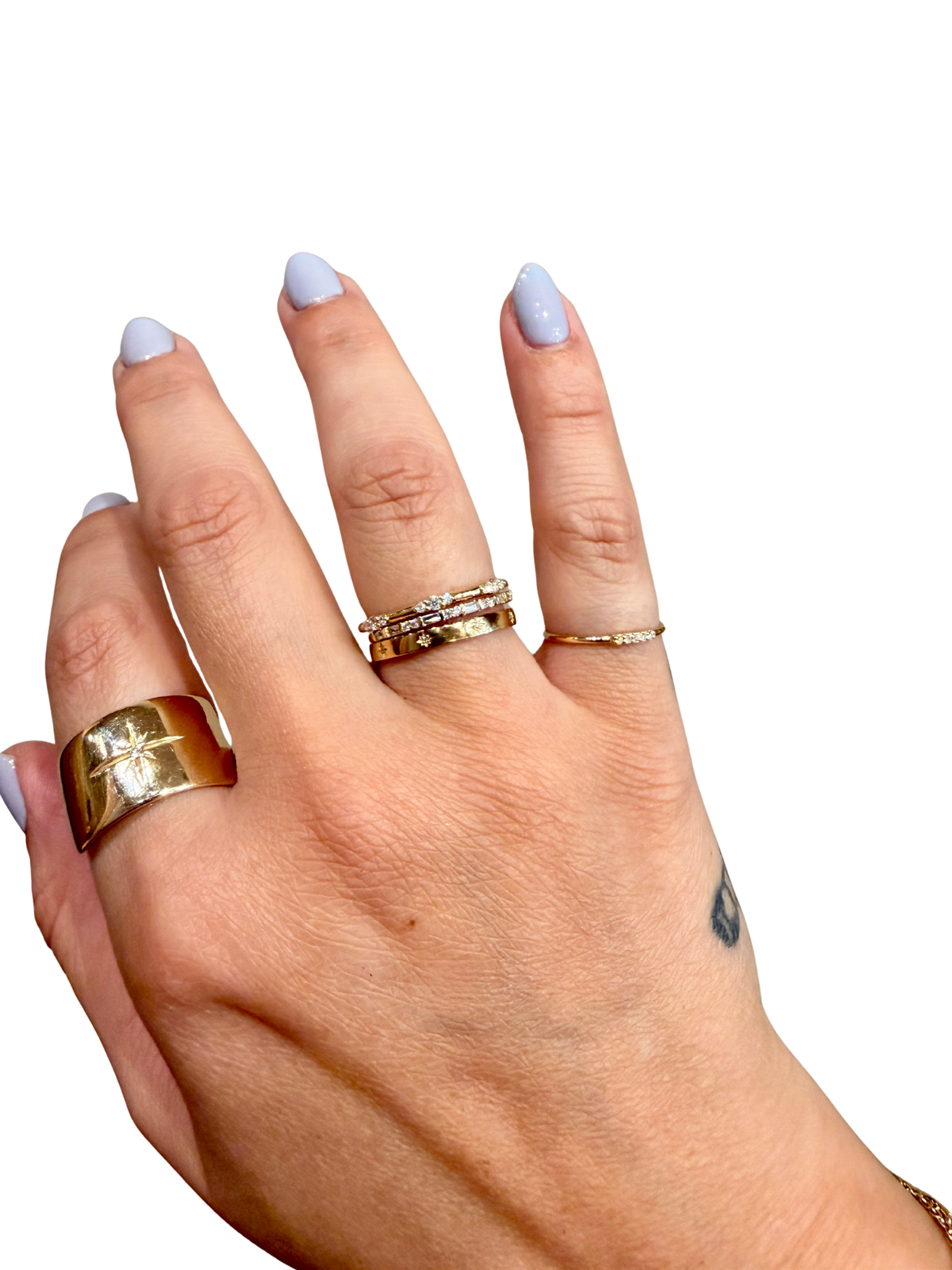 Three Graces Ring by Lane &amp; Kate, another view