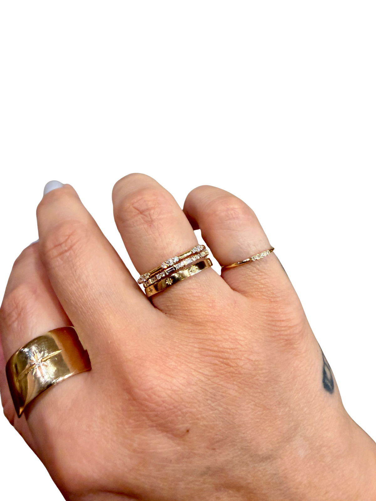 Baguette Daylight Ring by Lane &amp; Kate, another view