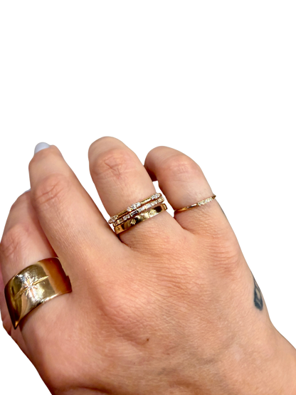 Baguette Daylight Ring by Lane &amp; Kate, another view