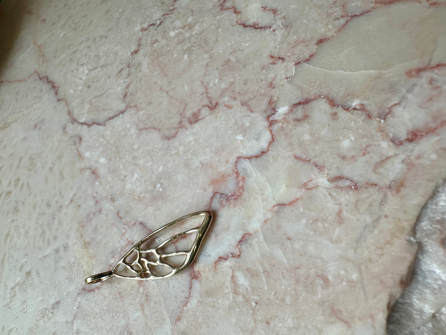BUTTERFLY WING CHARM