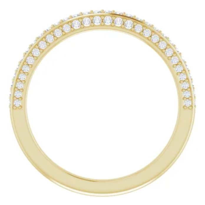 DIAMOND INCANTATIONS RING // WEDDING BAND
