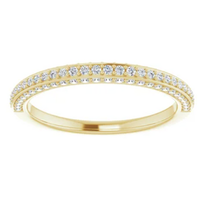 DIAMOND INCANTATIONS RING // WEDDING BAND