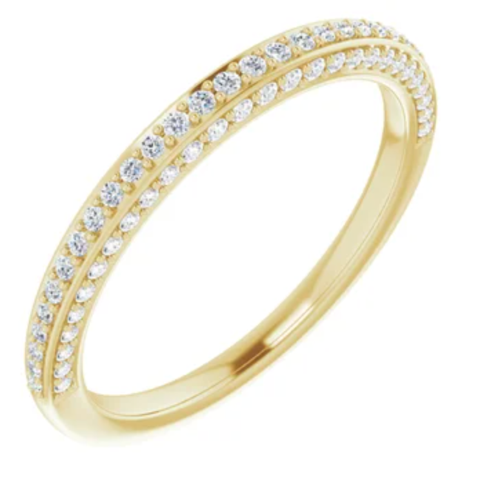 DIAMOND INCANTATIONS RING // WEDDING BAND
